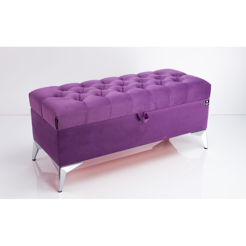 Tufted Storage Bench